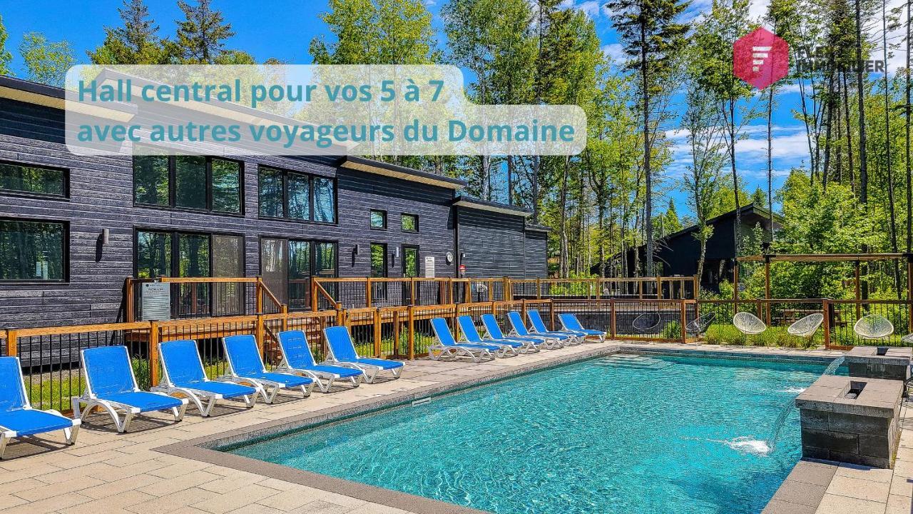 Le Bleu Bourgeois de Portneuf - Natural Elegance - Hot tub, sauna&pool Pont-Rouge Extérieur photo