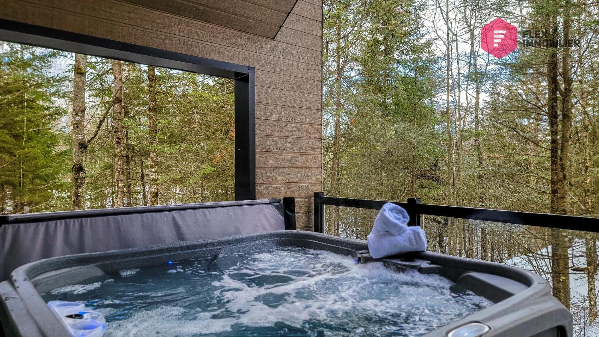 Le Bleu Bourgeois de Portneuf - Natural Elegance - Hot tub, sauna&pool Pont-Rouge Extérieur photo
